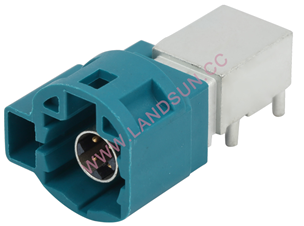 HSD-NRP-002-P13X HSD板端卧式公头(4+2)连接器